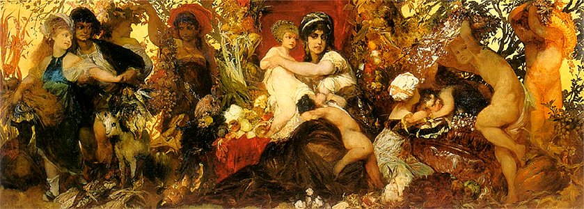 Makart, Hans - Abundantia. Die Gaben der Erde - 1870