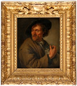 Man Holding a jug (Jacob Toorenvliet) - Nationalmuseum - 137971. Free illustration for personal and commercial use.