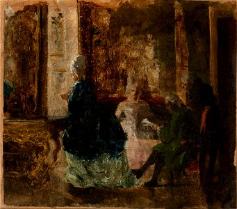 Maksymilian Gierymski - Costume Scene - MNK II-a-815 - National Museum Kraków