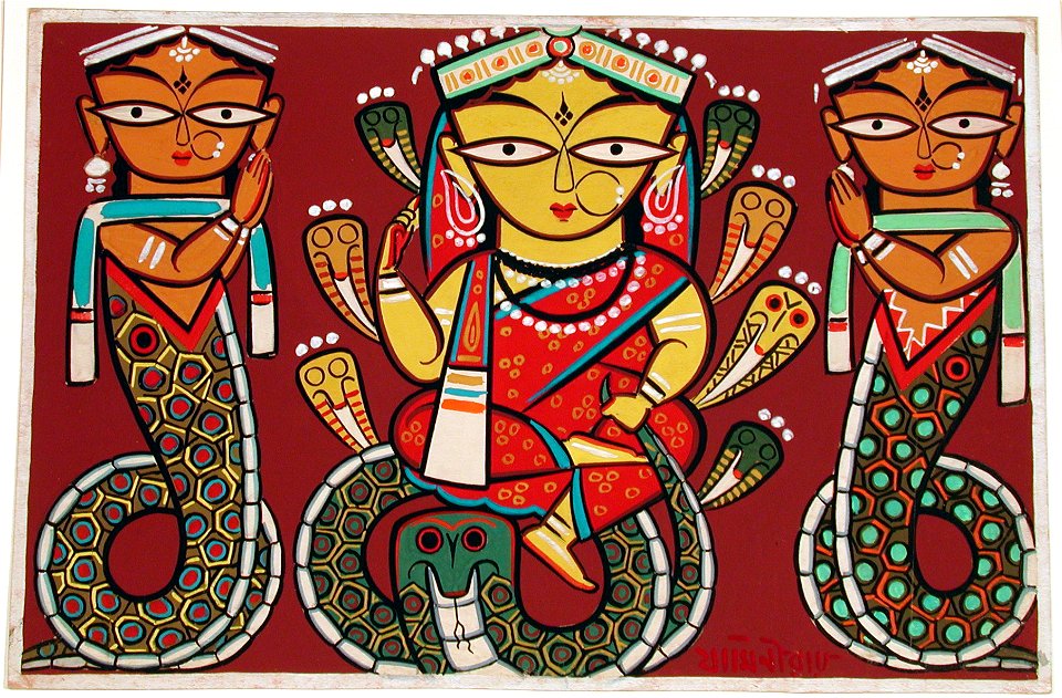Manasa, the Snake Goddess (6124609239)