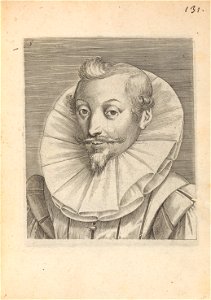 Male, Turned to Left print by Philip Galle, S.V 89254, Prints Department, Royal Library of Belgium