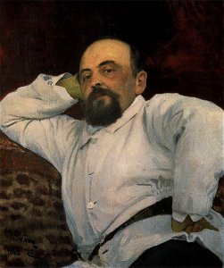Mamontov by Repin