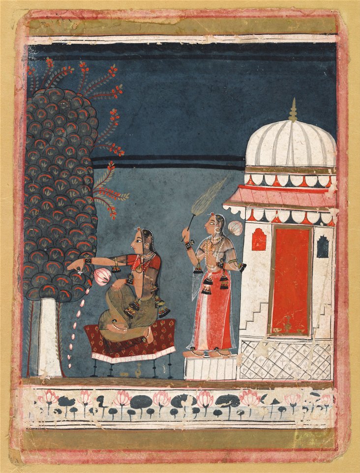 Malasri Ragini from a Ragmala series - Google Art Project
