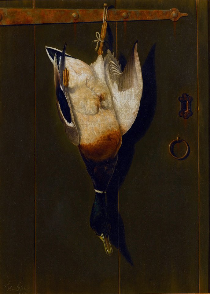 Mallard, after the hunt, by George Cope