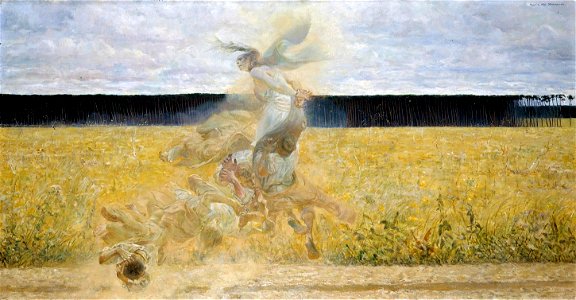 Malczewski Jacek W tumanie