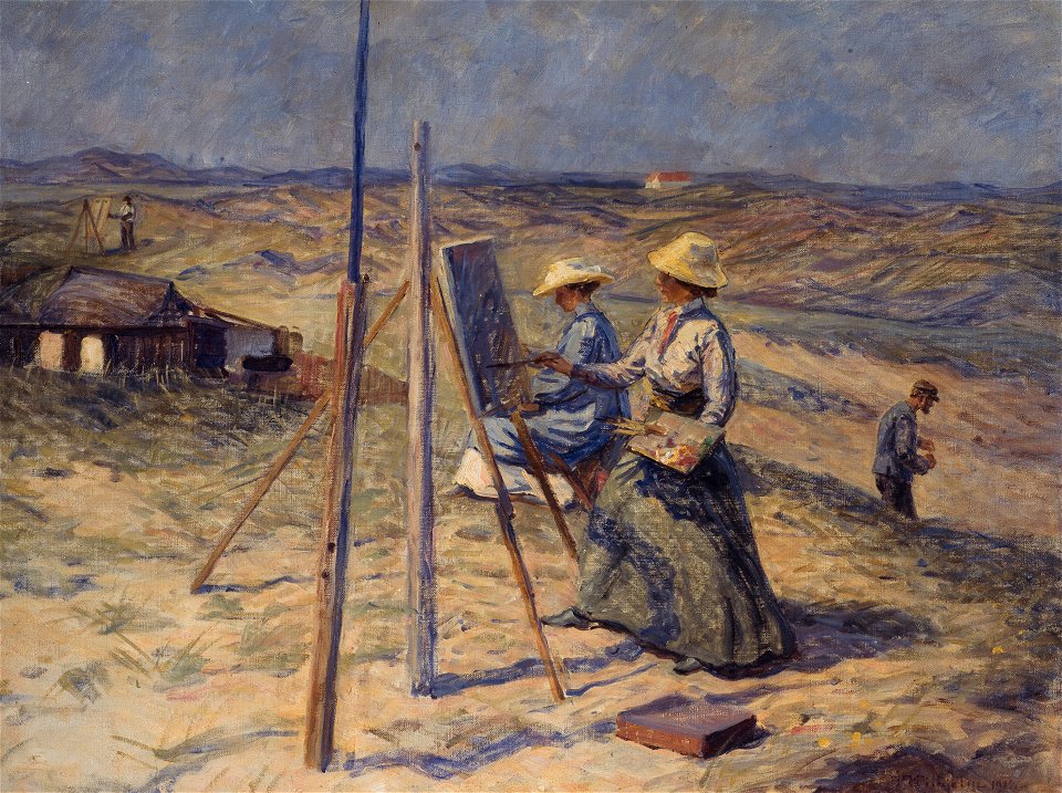 Malerinder på Skagen, 1912