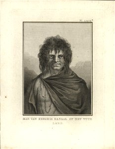 Man van Kersmis Kanaal op het Vuurland, objectnr A 58270