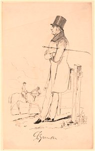 Man holding a riding crop) - T.C. Wilson delt. 1838 LCCN2012649744