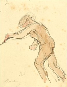 Man with a Stick by Theo van Doesburg Centraal Museum AB4753
