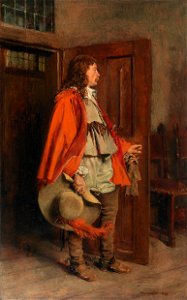 Man in a Red Cloak P3502