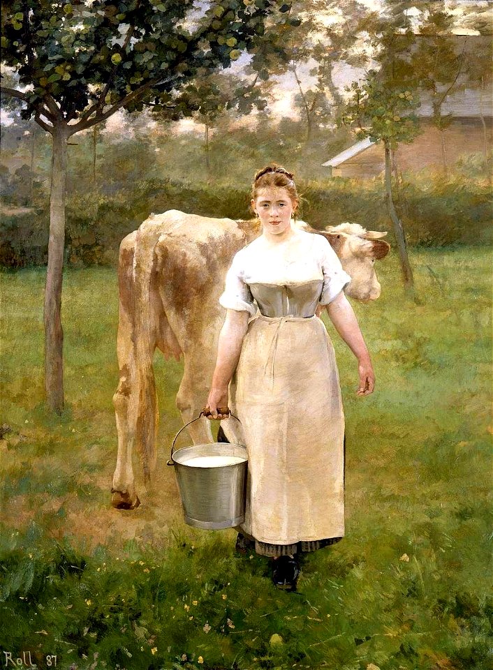 Manda Lamétrie, fermière