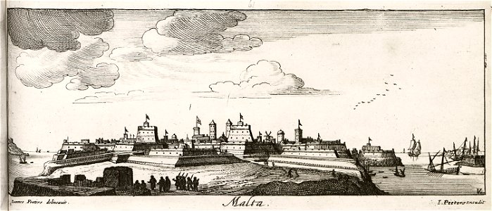 Malta - Peeters Jacob - 1686