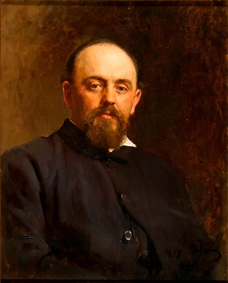 Mamontov by Repin 1878