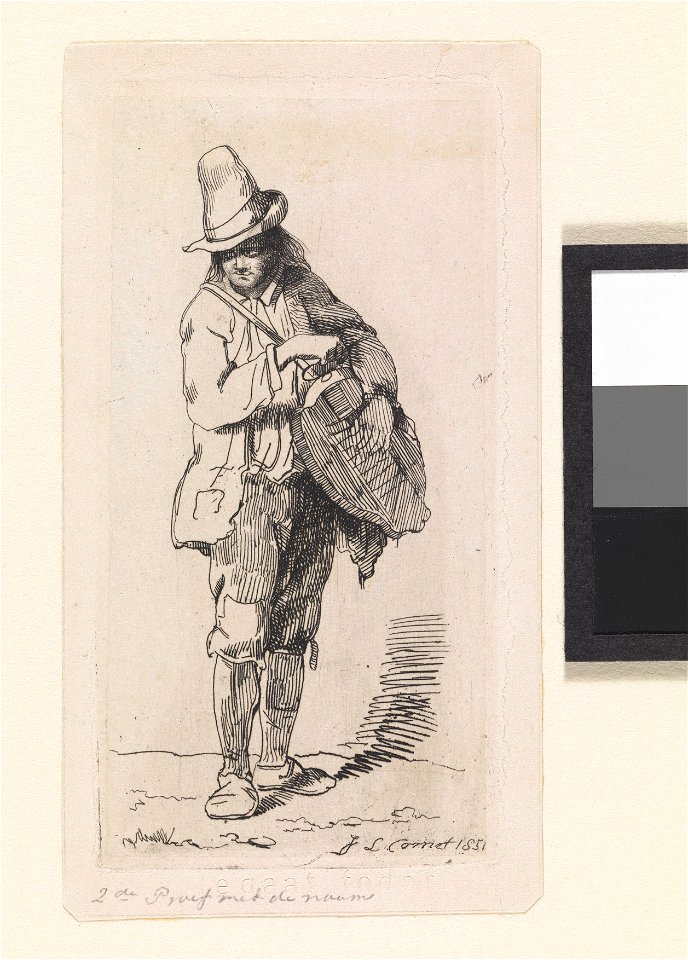Man met lier, objectnr A 12280