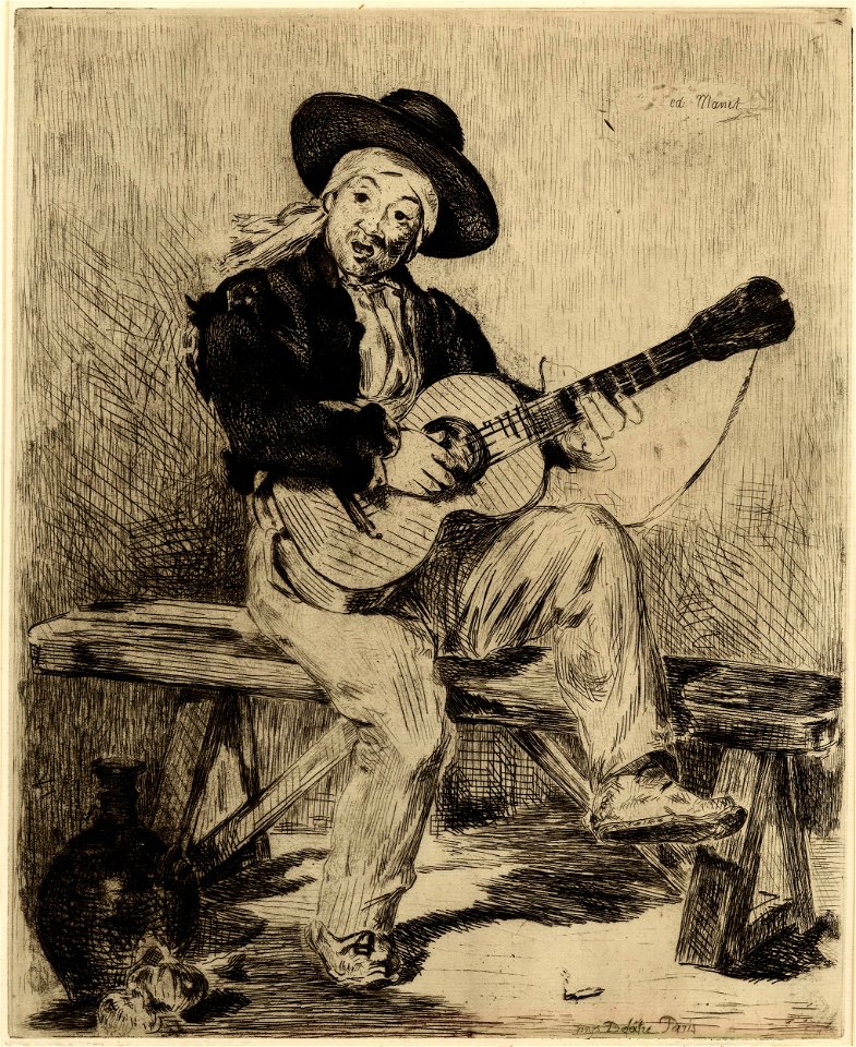 Manet - Le Chanteur espagnol, 1949,0411.2557