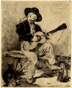 Manet - Le Chanteur espagnol, 1949,0411.2557