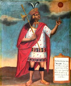Manco Capac - anonymous, 18th century