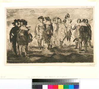 Manet - Les petits cavaliers, d'après Velasquez, 483336