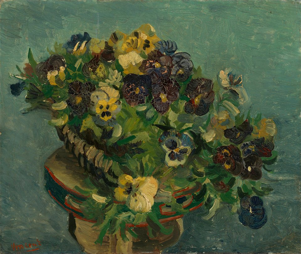 Mand met viooltjes - s0180V1962 - Van Gogh Museum