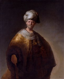 Man in Oriental Costume, by Rembrandt van Rijn