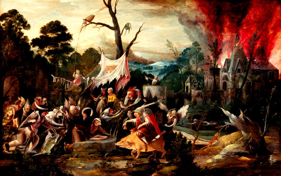 Mandyn, Tentation de saint Antoine (Valenciennes)