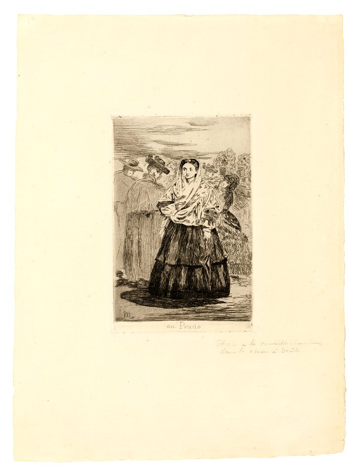Manet - At the Prado I, 1984.1120