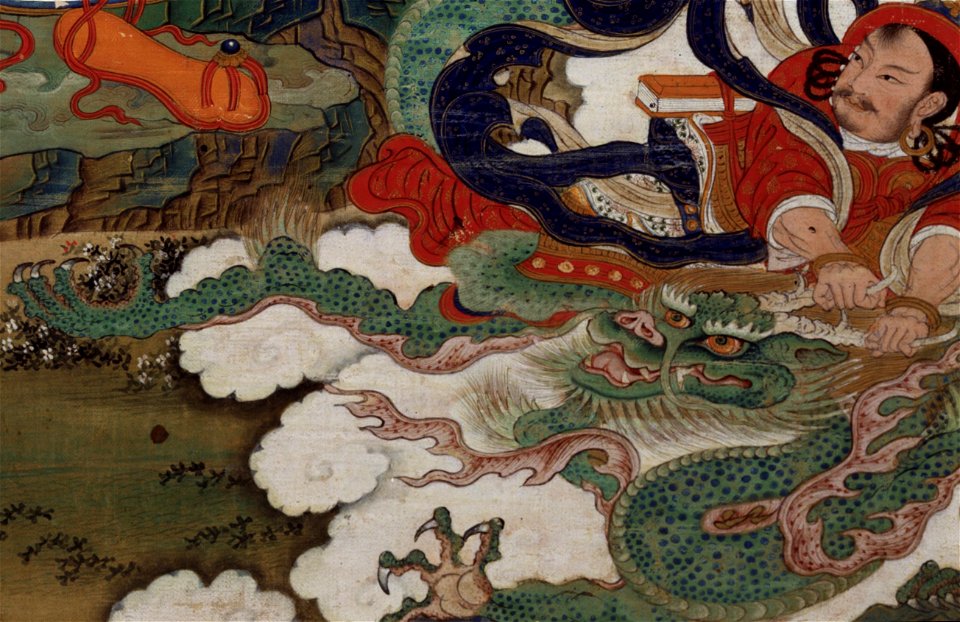 Man and dragon detail, Rahula - Google Art Project (cropped) (cropped)