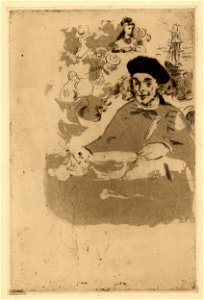 Manet - Théodore de Banville tourné à gauche, 1949,0411.2564