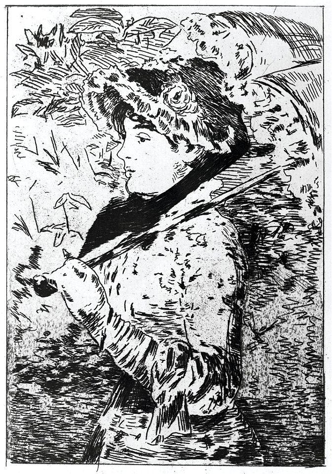 Édouard Manet - Jeanne - Le Printemps (Etching)