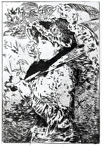 Édouard Manet - Jeanne - Le Printemps (Etching)