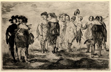 Manet - Les Petits cavaliers, 1865,1209.773