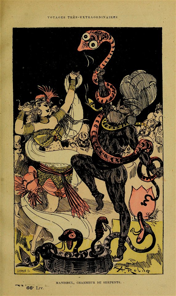 Mandibul charmeur de serpents