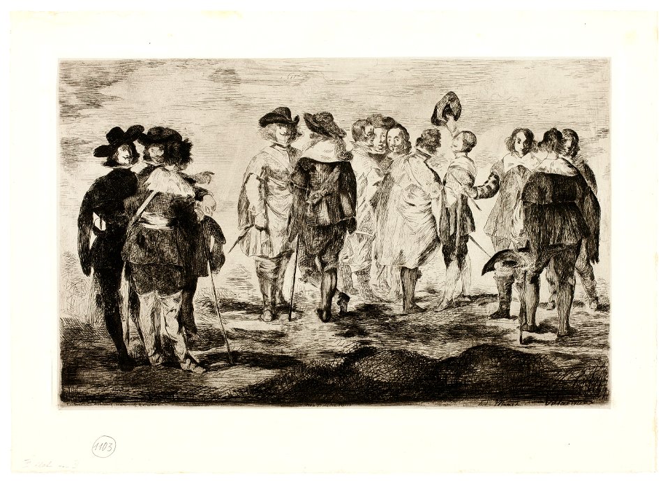Manet - The Little Cavaliers, 1950.1453