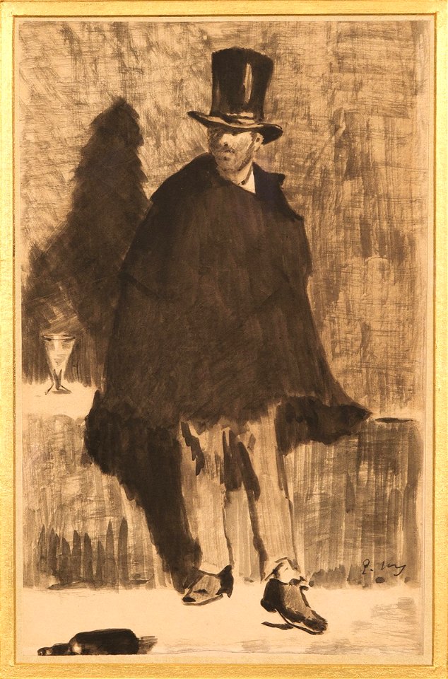Manet - Absinthe Drinker, ca. 1875-1880