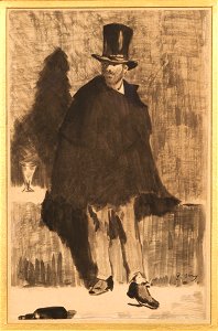 Manet - Absinthe Drinker, ca. 1875-1880