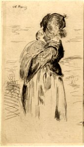 Manet - La Petite fille, 1865,1209.771
