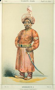 Mansur Ali Khan, Vanity Fair, 1870-04-16
