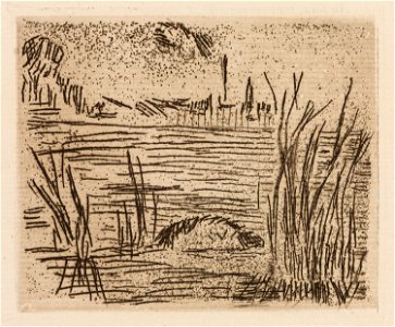 Manet - The River in the Plain, plate 4 from Le Fleuve, 1985.59.5