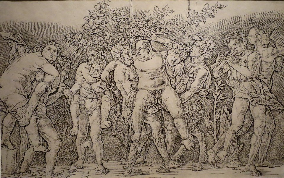 Mantegna, baccanale con sileno