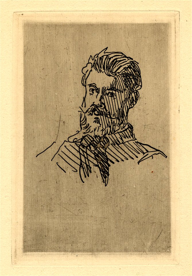 Manet - Portrait de Félix Bracquemond, 1923,0714.210