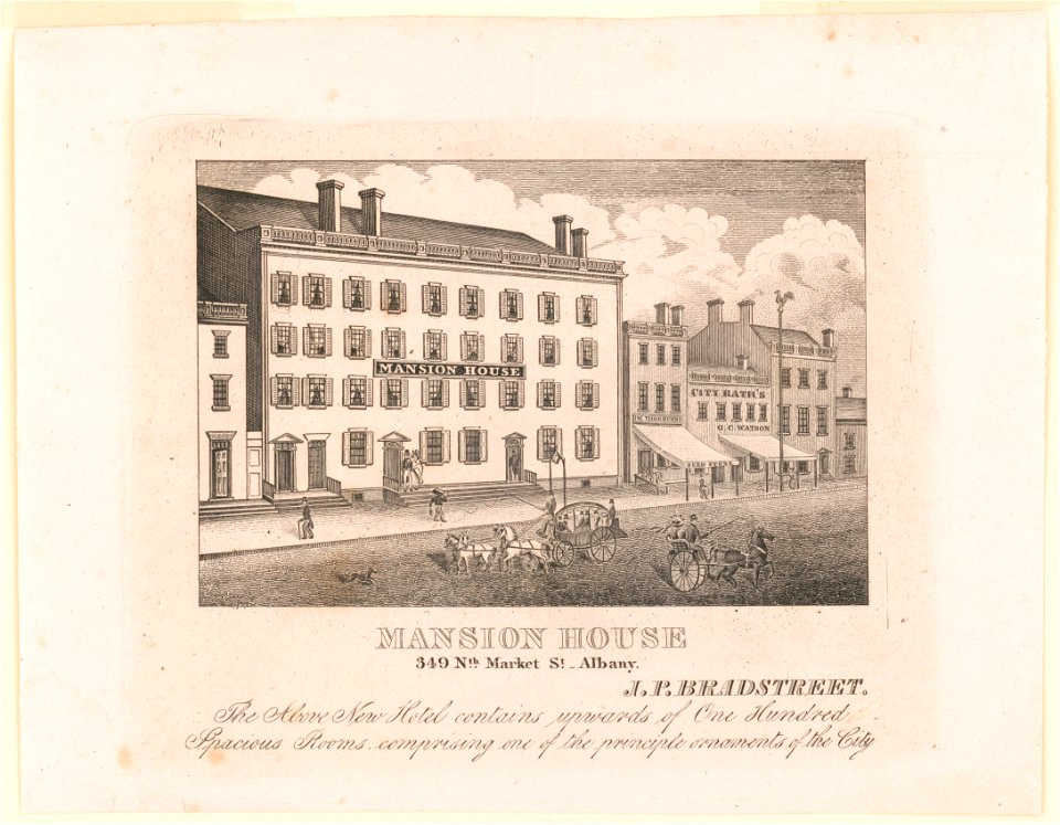 Mansion house. 349 Nth Market St., Albany LCCN2003680694