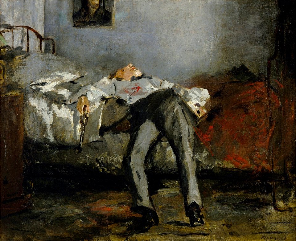 Édouard Manet - Le Suicidé (ca. 1877)