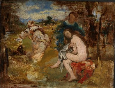 Édouard Manet - Surprised nymph - NG.M.01182 - National Museum of Art, Architecture and Design