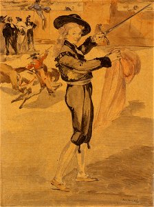 Manet - Mlle. Victorine in the Costume of an Espada (Victorine Meurent), 1862