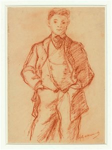 Manet - Portrait of Léon Koëlla-Leenhoff, circa 1868