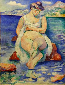 Henri Manguin - La Baigneuse