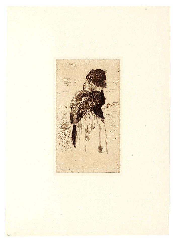 Manet - The Little Girl, 1947.545