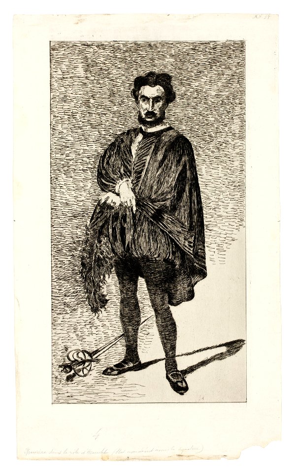 Manet - The Tragic Actor (Rouvière in the role of Hamlet), 1962.807