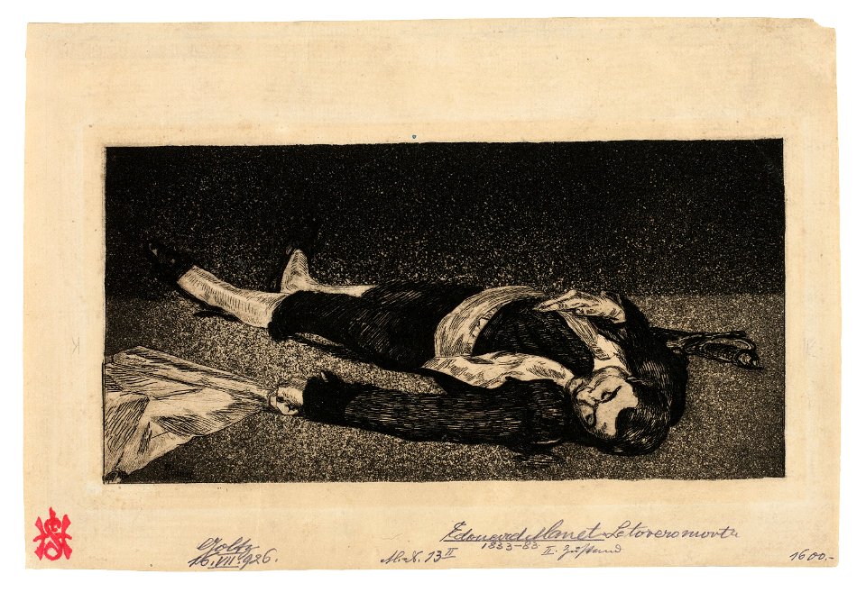 Manet - Dead Toreador, 1987.65