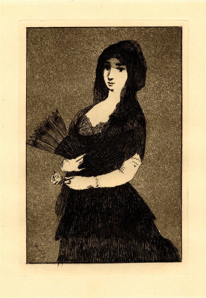 Manet - Fleur Exotique (Exotic Flower), 1949,0411.2550